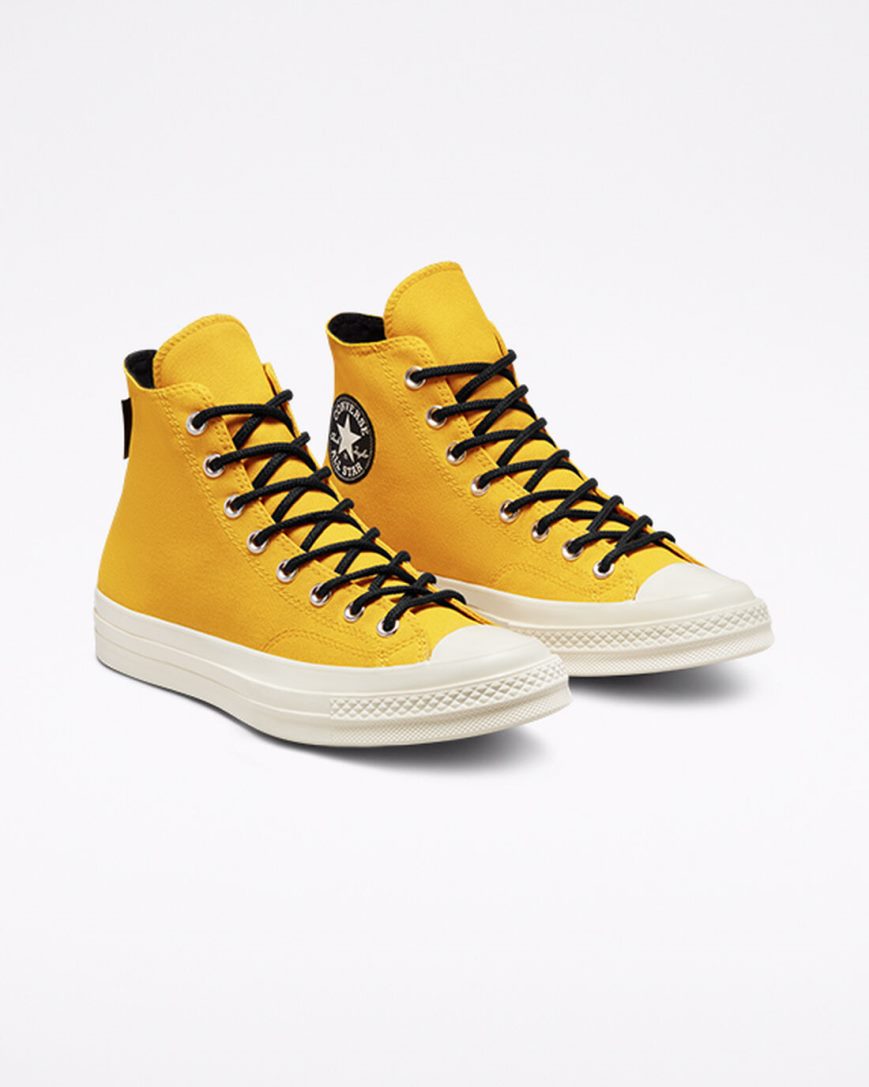 Tenisi Inalti Barbati Converse Engineered Optimism Chuck 70 GORE-TEX Galbeni Negrii | RO ZVGTU275